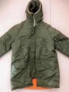 希少SNORKELPARKAミリタリーフライトジャケット N3-B Mサイズ