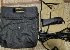 VENTLAX 2WAY焚き火チェア ワイドTC 難燃ポリコットン コヨーテ