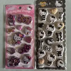 サンリオ スパンコールパーティー マシュマロシール【2点セット】※正規品※キティ