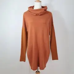 Les Copains カシミヤ シルク ウール 42 イタリア製 ニットワンピのサムネイル