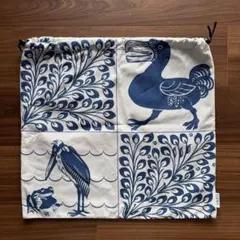 LOEWE 巾着ポーチ パームツリー モアイ ヤシの木 ラージサイズ カゴ 