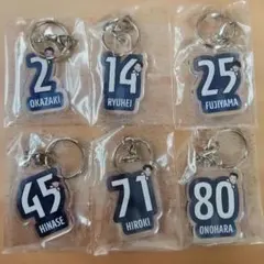 ブラウブリッツ秋田　キーホルダー　６個セット　ガチャガチャ