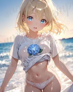 b320 かわいい イラスト アニメ A4ポスター
