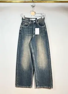 BERSHKA デニムパンツ ワイドシルエット EUR38 USA30 - メルカリ