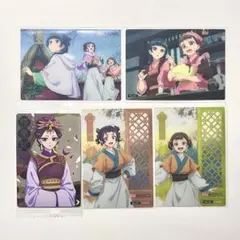 薬屋のひとりごと　ウエハース、ブシロード トレカ 猫猫、子翠、小蘭 5枚セット