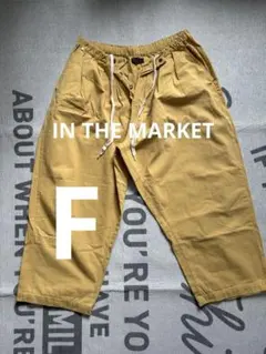 IN THE MARKET カジュアルパンツ 伸縮ウエスト hughug