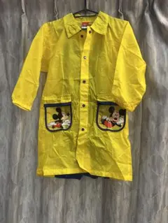 新品ミッキーマウス レインコート 黄色 120