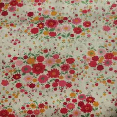 花柄プリント生地