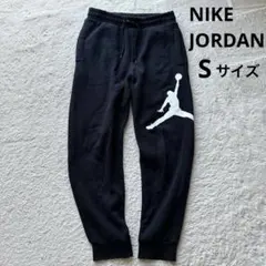 NIKE ジョーダン ジャンプマン ロゴ ネイビー スウェットパンツ S 裏起毛