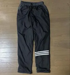 adidas 黒 ジャージパンツ