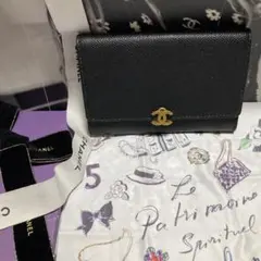 美品☆ヴィンテージ☆CHANEL☆お財布☆ウォレット☆キャビアスキン☆