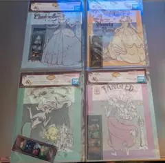一番くじ ディズニープリンセスDreaming Flowers K賞 4種セット
