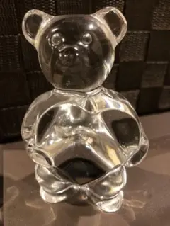 バカラ　クリスタル　置物