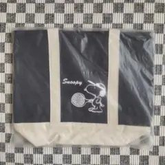 スヌーピー ポケット付きトートバッグ