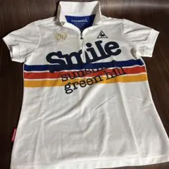 le coq sportif ゴルフ半袖ハーフジップシャツ Mサイズのサムネイル