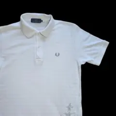 FRED PERRY ポロシャツ　M　フレッドペリー　柄