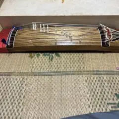 ゼンオン 文化箏 羽衣 琴 文化琴 13弦 和楽器 ケース付 初心者 付属品