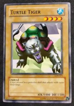 インクエラー タートル・タイガー 遊戯王 エラー カード