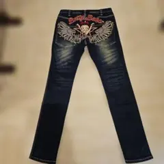 ロリータジーンズ激レア奈良美智デニムLOLITA JEANS☆サイズ大きめです