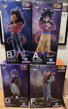 一番くじ ドラゴンボールGT MASTERLISE A B C D賞 4種セット - メルカリ