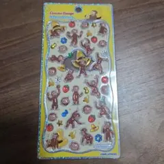 【新品未使用】 おさるのジョージ プチドロップシール シール