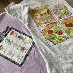 トイストーリー レディース リトルグリーンメン Tシャツ ２枚 M ゆったりめのサムネイル