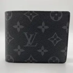 ルイヴィトン ポルトフォイユ ミュルティプル モノグラムエクリプス M61695