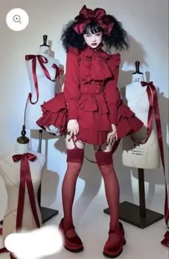 CATCOCOONクラシカルドール 赤チェック スカート Mサイズ - メルカリ
