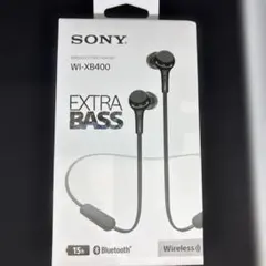 【新品・未開封】SONY WI-XB400 ブラック ワイヤレスイヤホン SONY WI-XB400 価格比較 - 価格.com