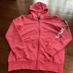 アディダス ピンク　パーカー