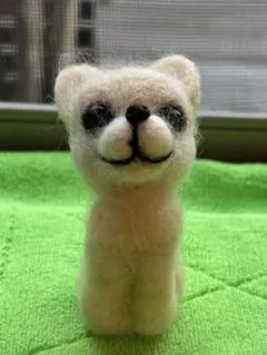 羊毛フェルト 柴犬シロちゃん