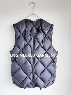 ブラック ダウンベスト