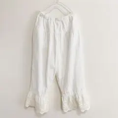 サマンサモスモス　裾レースパンツ