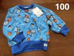 ハンギョドン 総柄 トレーナー　100センチ