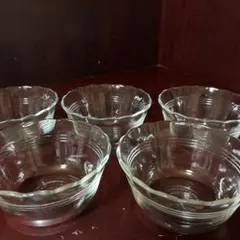 PYREX パイレックス ガラスボウル 5個セットのサムネイル