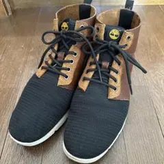 Timberland レザーコンビ スニーカーブーツのサムネイル