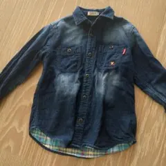 DOUBLE B デニムシャツ 130