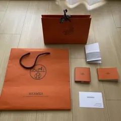 HERMES ショップ袋とサンプルセット