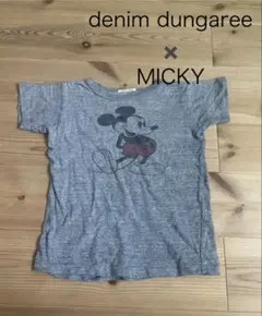 DENIM DUNGAREE ミッキーマウス Tシャツ 120cm
