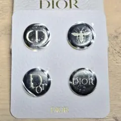 【未使用】DIOR ピンバッジ ノベルティ 4種セット