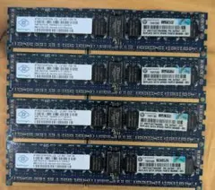 サーバー用メモリ 4GB PC3L-10600R 4枚セット