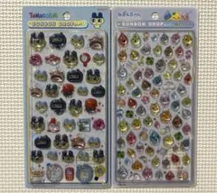 正規品　まめっち　しずくちゃんミニ　ボンボンドロップシール　2枚セット