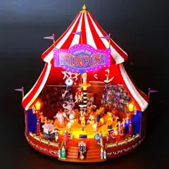 【レア】ミスタークリスマス★ビッグトップ サーカス★オルゴール旗あり
