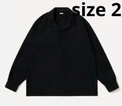A.PRESSE 26AW Silk Nep Loop Collar Shirtのサムネイル