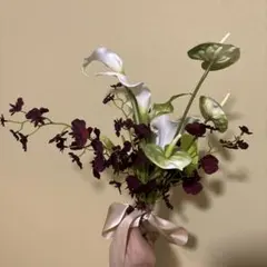 ブーケ　造花　結婚式　前撮り