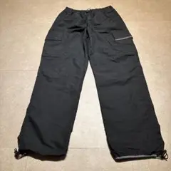 Natutica competition ジョガーパンツ　シャカシャカ　黒　L