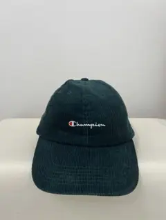［Champion］コーデュロイキャップ ダークグリーン