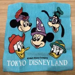 東京ディズニーランド　タオルハンカチ　昭和レトロ　レア　ビンテージ　ヴィンテージ