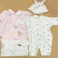 [新品]新生児バラエティset＊ミッキーのボタン付き＊