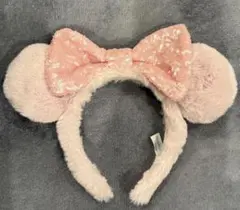 カチューシャ ミニー　ふわふわ